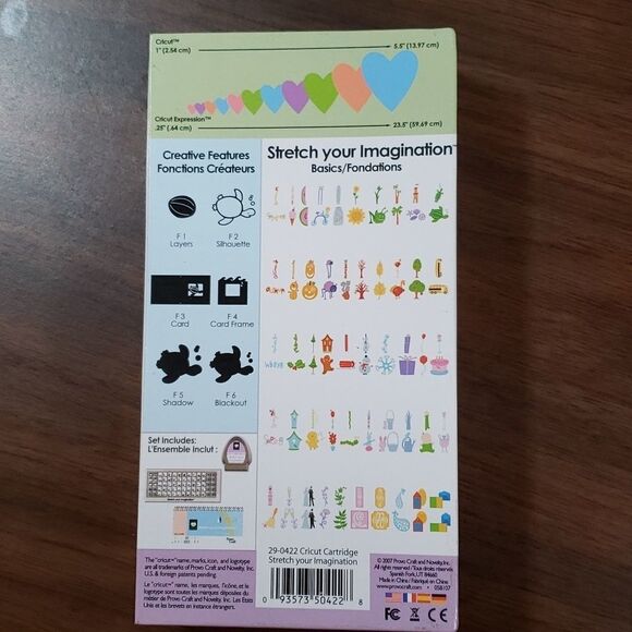STRETCH YOUR IMAGINATION Cricut‎ - LAYERS SILHOUETTE CARD FRAME SHADOW BLACKOUT - Picture 2 of 4